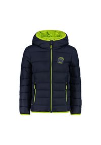 Kurtka dziecięca z kapturem CMP. Typ kołnierza: kaptur. Kolor: niebieski. Materiał: puch #1