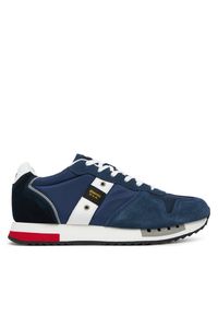 Sneakersy Blauer. Kolor: niebieski
