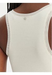 BOSS Top C_Eplie 50553479 Écru Slim Fit. Materiał: bawełna #4