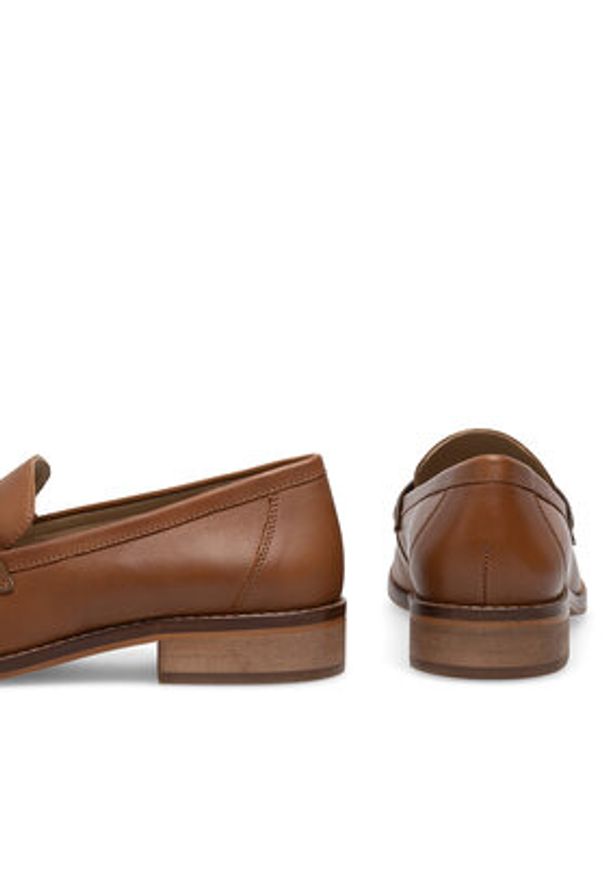 Gino Rossi Lordsy SIDE-113746 Brązowy. Kolor: brązowy. Materiał: skóra