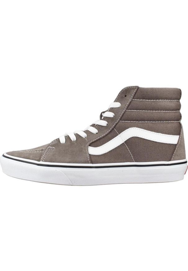 Tenisówki Vans Model Sk8-hi Kolor Beżowy. Kolor: beżowy. Materiał: tkanina