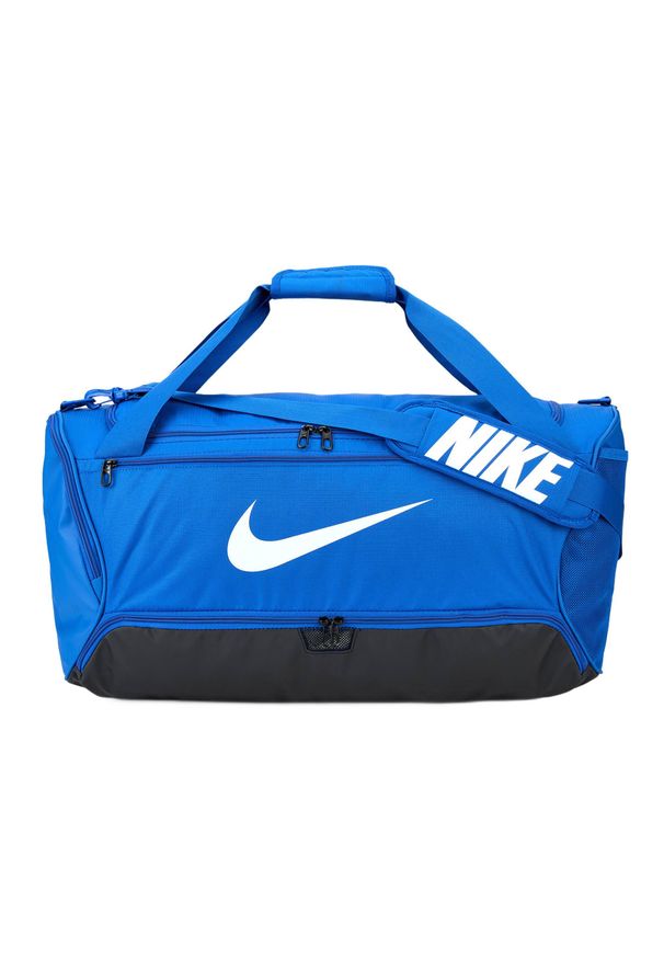 Torba treningowa Nike Brasilia 9.5. Kolor: niebieski. Styl: sportowy