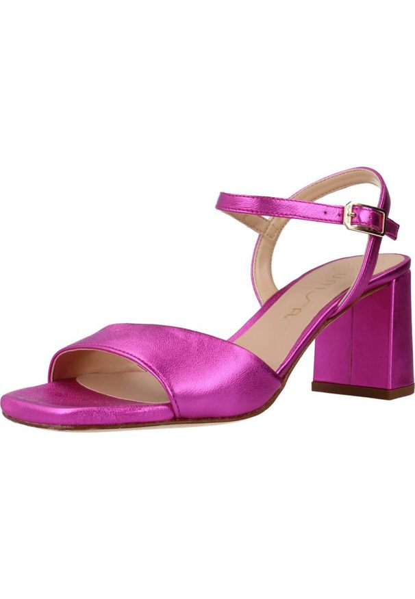 Unisa - Sandały UNISA MORATY Rose. Kolor: różowy. Materiał: skóra. Sezon: lato