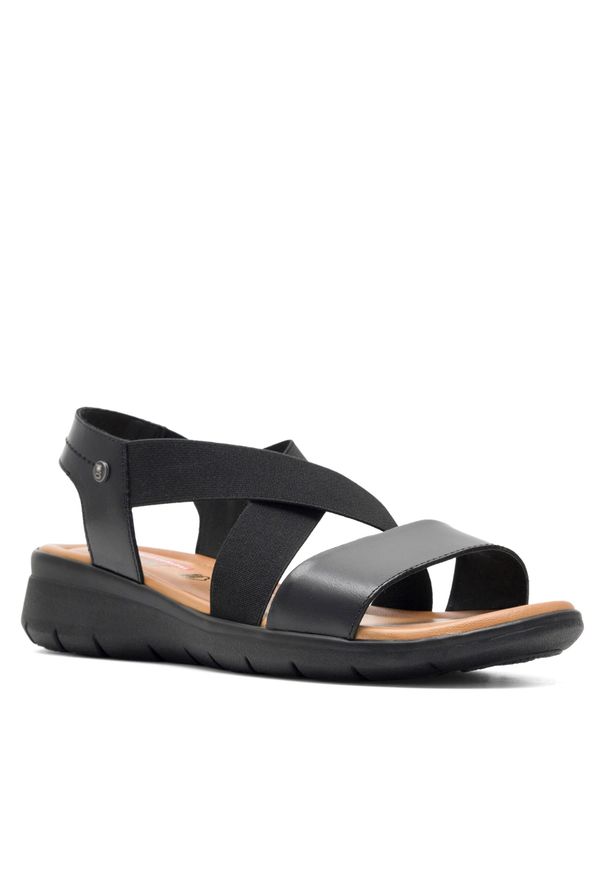 Sandały Go Soft WI16-INES-04 Czarny. Kolor: czarny