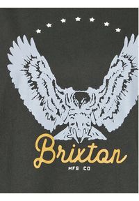 Brixton T-Shirt Freebird 16794 Szary Oversize. Kolor: szary. Materiał: bawełna