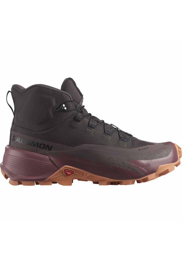 salomon - Buty trekkingowe damskie Salomon Cross Hike Mid Gtx 2. Kolor: fioletowy, brązowy