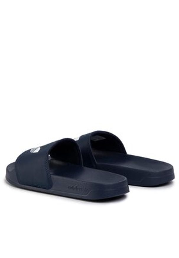 Adidas - adidas Klapki Adilette Lite Slides FU8299 Granatowy. Kolor: niebieski. Materiał: skóra