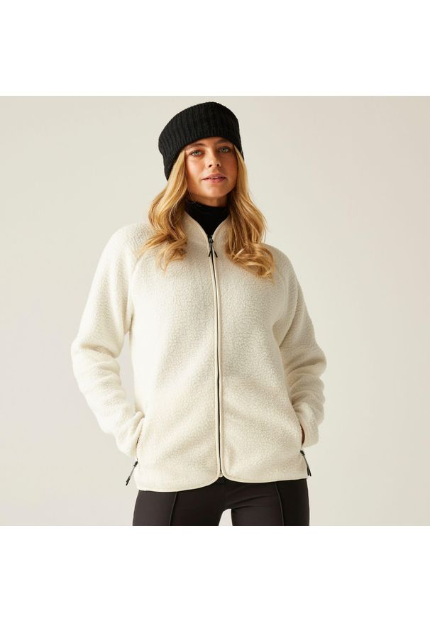 DARE 2B - Polar damski Excursion. Kolor: biały. Materiał: polar. Sport: turystyka piesza