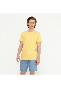 House - Koszulka z bawełny organicznej - Żółty. Kolor: żółty. Materiał: bawełna