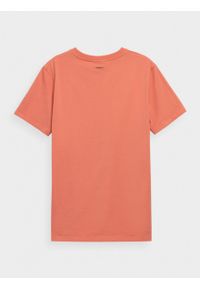 outhorn - T-shirt z nadrukiem męski. Okazja: na co dzień. Materiał: bawełna, jersey. Wzór: nadruk. Styl: casual #4