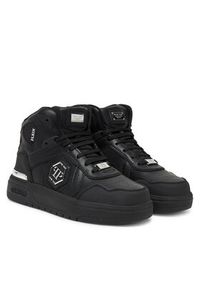 Philipp Plein - PHILIPP PLEIN Sneakersy SAES USC0765 Czarny. Kolor: czarny. Materiał: skóra #5