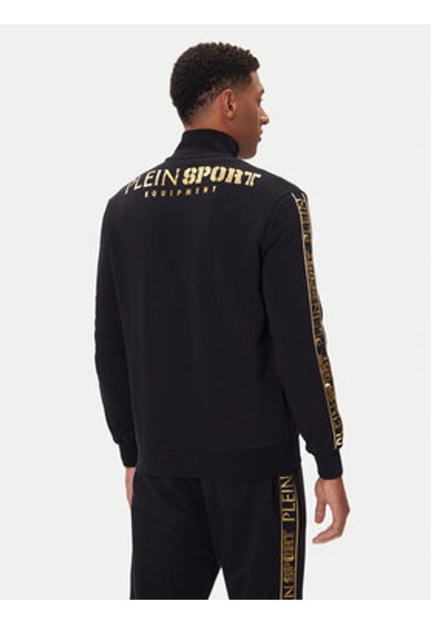 Plein Sport Bluza PAEC MJB3607 STE001N Czarny Regular Fit. Kolor: czarny. Materiał: bawełna. Styl: sportowy