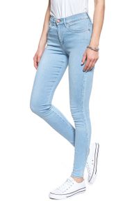 Wrangler - WRANGLER HIGH RISE SKINNY SOFT TIDE W27HUS28A. Stan: podwyższony #6