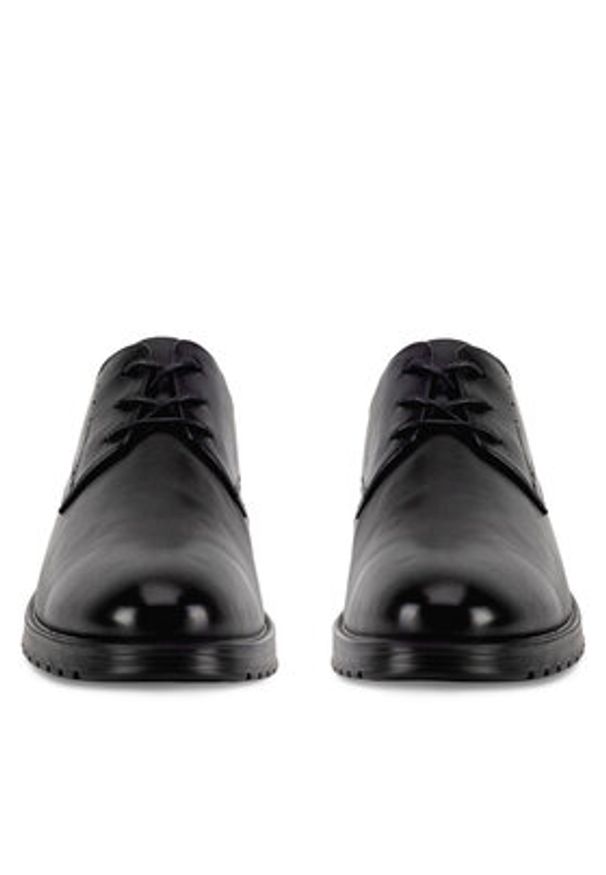 Sergio Bardi Półbuty MF1643-2Z Czarny. Kolor: czarny. Materiał: skóra