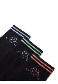 Kappa Skarpety długie CEO_KR_KAPPA_DZ006_W_AW25 Czarny. Kolor: czarny. Materiał: bawełna #2