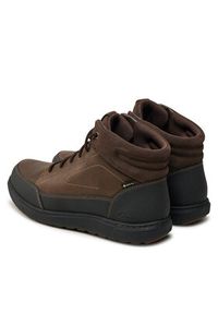 Clarks Trzewiki Mapstone Hi Gtx GORE-TEX 26180205 Brązowy. Kolor: brązowy. Materiał: skóra