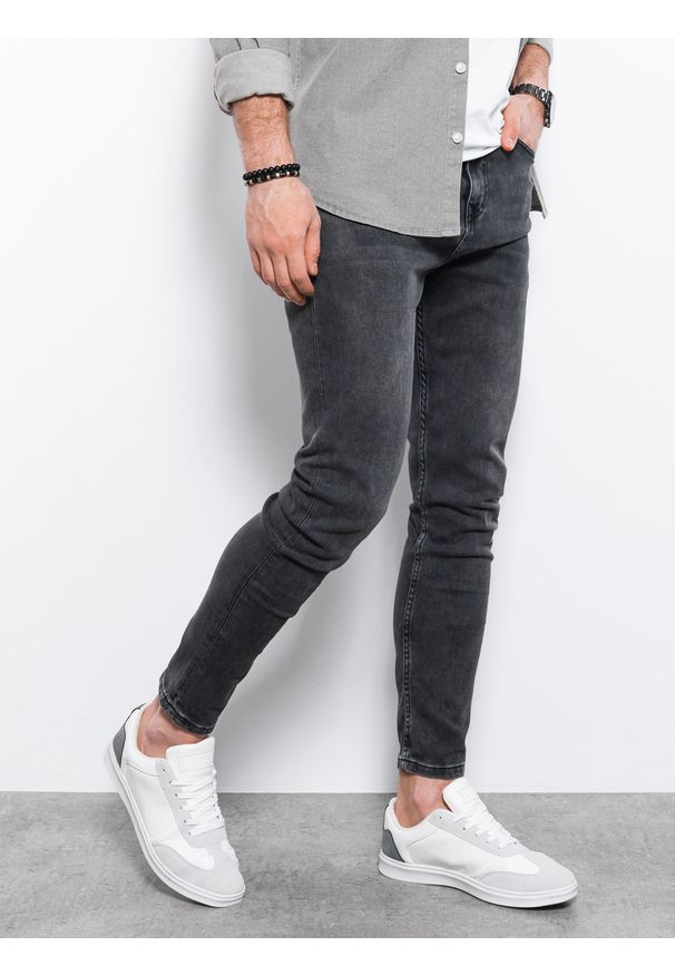 Szare spodnie Ombre Clothing