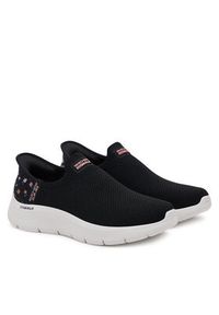 skechers - Skechers Sneakersy GOwalk Flex - Sunset Rose 124822/BKPK Czarny. Kolor: czarny. Materiał: materiał #4