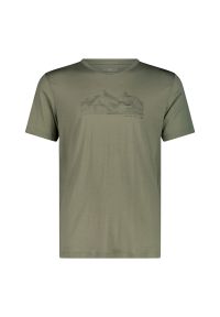 Koszulka męska CMP 32T7177. Kolor: zielony. Sport: turystyka piesza #1