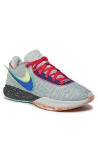 Nike Buty Lebron XX DJ5423 002 Szary. Kolor: szary. Materiał: materiał #4