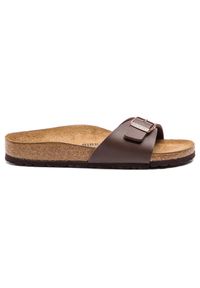 Klapki Birkenstock. Kolor: brązowy