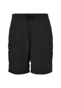 Szorty Urban Classics nylon cargo. Kolor: czarny. Materiał: nylon. Długość: krótkie. Sezon: lato #1