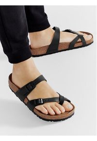 Birkenstock Japonki Mayari 0071791 Czarny. Kolor: czarny. Materiał: skóra #6