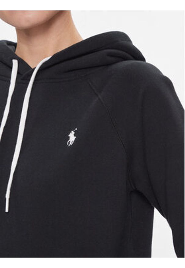 Polo Ralph Lauren Bluza Prl Shrknhd 211943007003 Czarny Regular Fit. Typ kołnierza: polo. Kolor: czarny. Materiał: bawełna