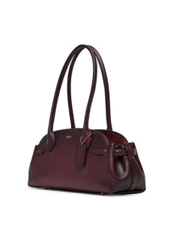 Coach Torebka Empire Carryall 34 CCC30 Bordowy. Kolor: czerwony. Materiał: skórzane