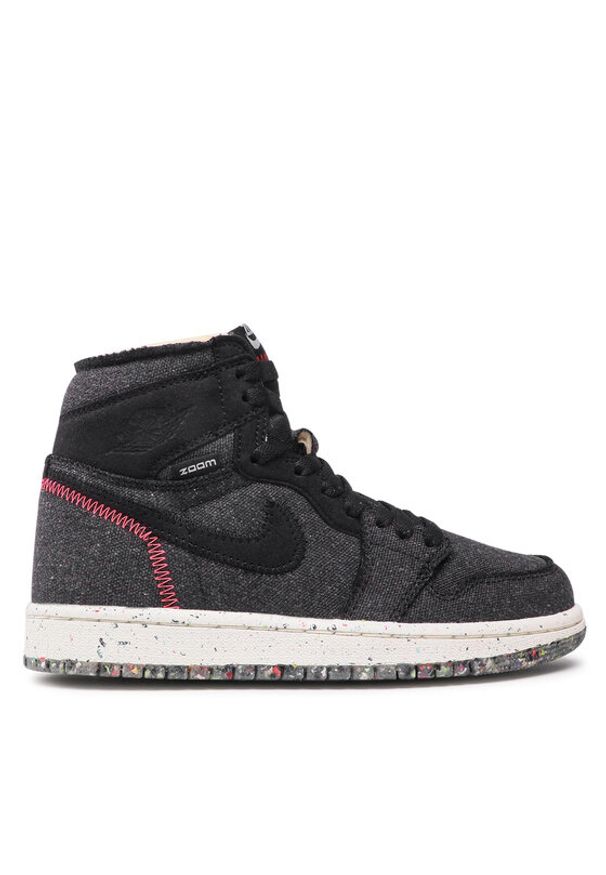 Nike Sneakersy Air Jordan 1 High Zoom CW2414 001 Czarny. Kolor: czarny. Materiał: materiał. Model: Nike Air Jordan, Nike Zoom
