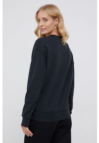 Levi's® - Levi's Bluza bawełniana damska kolor czarny gładka. Okazja: na spotkanie biznesowe. Kolor: czarny. Materiał: bawełna. Wzór: gładki. Styl: biznesowy