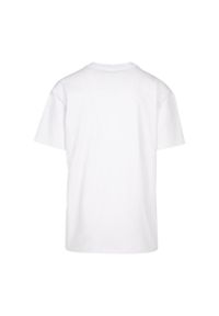 BUILD YOUR BRAND - Ponadwymiarowa Koszulka Dla Dorosłych Unisex Heavyweight. Kolor: biały