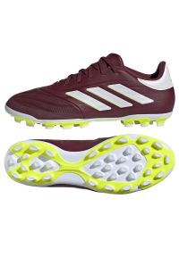 Adidas - Buty piłkarskie adidas Copa Pure.2 League 2G/3G Ag M IE7512 czerwone. Zapięcie: sznurówki. Kolor: czerwony. Materiał: guma, syntetyk. Sport: piłka nożna