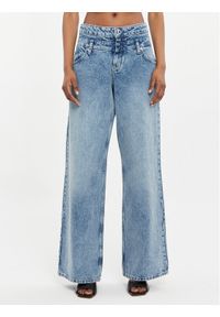 Karl Lagerfeld Jeans Jeansy 241J1116 Niebieski Relaxed Fit. Kolor: niebieski