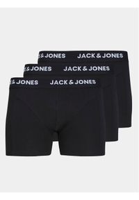 Jack & Jones - Jack&Jones Komplet 3 par bokserek Anthony 12171944 Czarny. Kolor: czarny. Materiał: bawełna #1