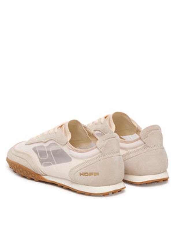 HOFF Sneakersy Bridge Mesh 12661004 Beżowy. Kolor: beżowy. Materiał: zamsz, skóra