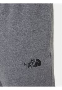 The North Face Spodnie dresowe Simple Dome NF0A8C1W Szary Regular Fit. Kolor: szary. Materiał: bawełna, syntetyk #4