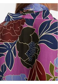 LOLA CASADEMUNT Koszula MF2515003 Fioletowy Loose Fit. Kolor: fioletowy. Materiał: wiskoza #4