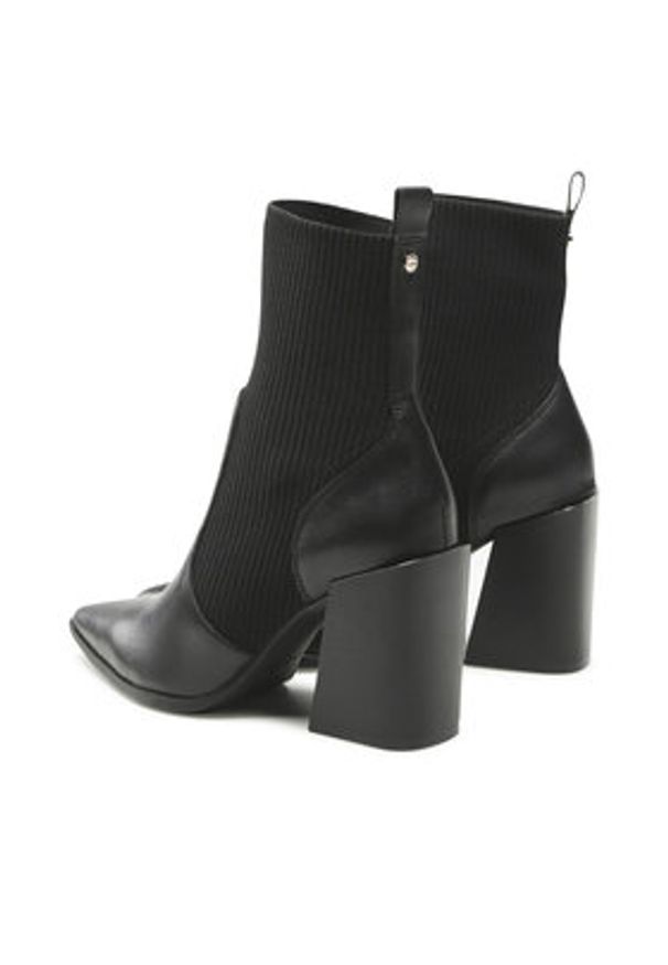 Aldo Botki Ganina 16310132 Czarny. Kolor: czarny. Materiał: skóra