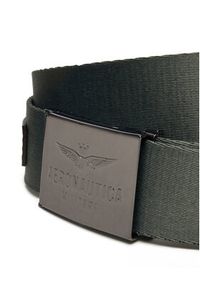 Aeronautica Militare Pasek Męski 251CI299CT3209 Zielony. Kolor: zielony. Materiał: materiał