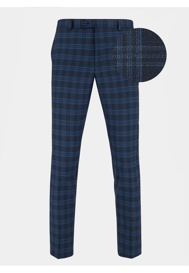 Pako Lorente - PAKO LORENTE – Spodnie męskie garniturowe GUADALUPE P20SF-6G-022-G. Materiał: poliester, elastan, wiskoza. Styl: elegancki