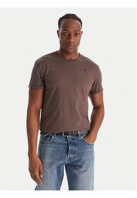 G-Star RAW - G-Star Raw T-Shirt Text Back D25971-2653 Niebieski Relaxed Fit. Kolor: niebieski. Materiał: bawełna #2