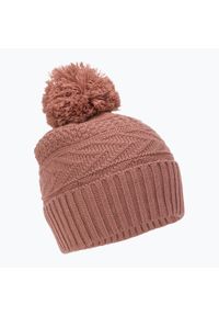 Czapka zimowa damska Jack Wolfskin Lorelei Beanie. Kolor: różowy. Sezon: zima