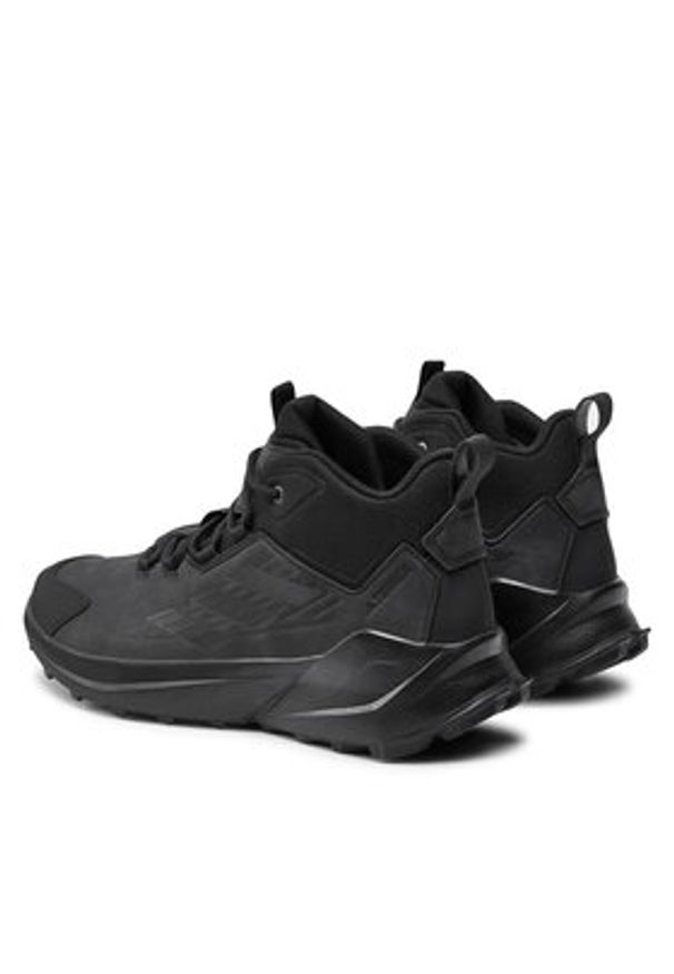 Adidas - adidas Trekkingi Terrex Trailmaker 2.0 Mid Leather Hiking ID0888 Czarny. Kolor: czarny. Materiał: nubuk, skóra. Model: Adidas Terrex. Sport: turystyka piesza