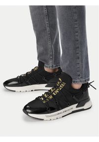 Versace Jeans Couture Sneakersy 80YA3SA6 Czarny. Kolor: czarny. Materiał: materiał #1