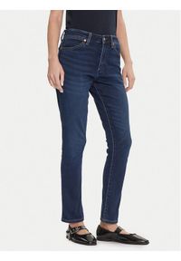 Wrangler Jeansy Sienna 112371151 Granatowy Slim Fit. Kolor: niebieski