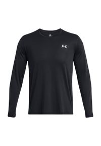 Longsleeve do biegania męski Under Armour Launch. Kolor: czarny. Długość rękawa: długi rękaw