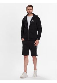 Alpha Industries Szorty sportowe AI Sweat Short 116365 Czarny Regular Fit. Kolor: czarny. Materiał: bawełna. Styl: sportowy #4