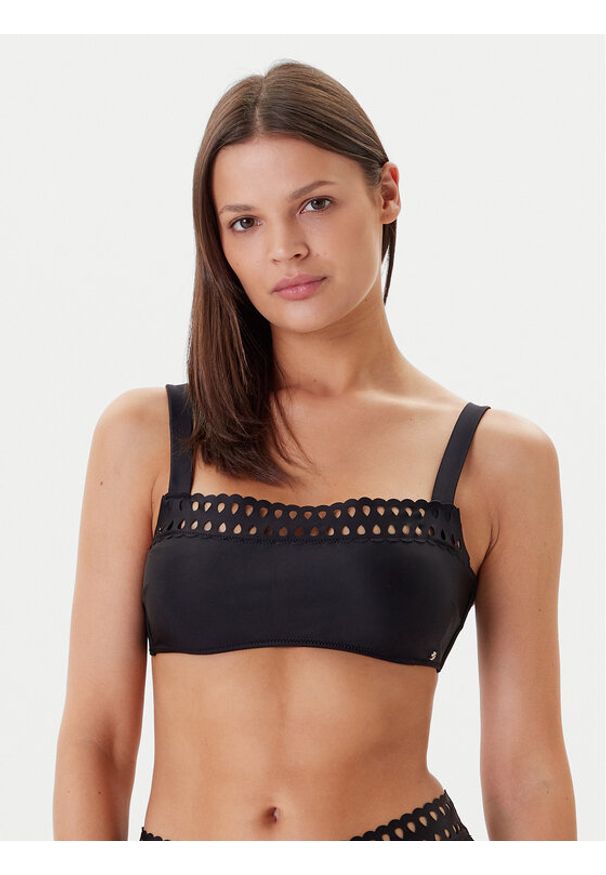 BOSS Góra od bikini 50540664 Czarny. Kolor: czarny
