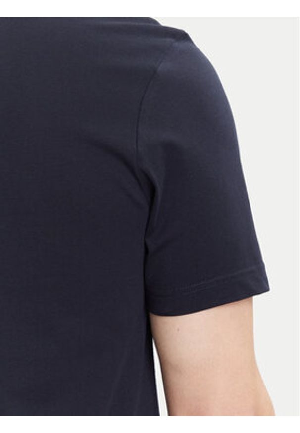 TOMMY HILFIGER - Tommy Hilfiger T-Shirt Brand Love MW0MW40324 Granatowy Regular Fit. Kolor: niebieski. Materiał: bawełna